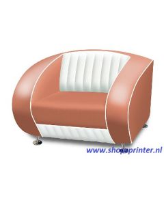 Bel Air Sofa roze/wit