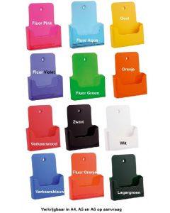 Folderhouders A5 of A4 in kleur