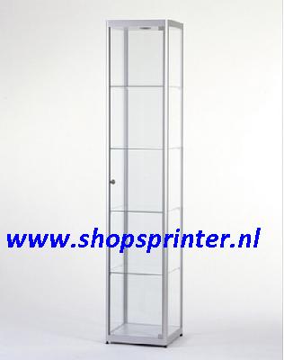 Vitrines zonder onderkast Vitrines zonder onderkast