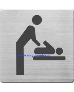 Pictogram baby verzorgingsruimte